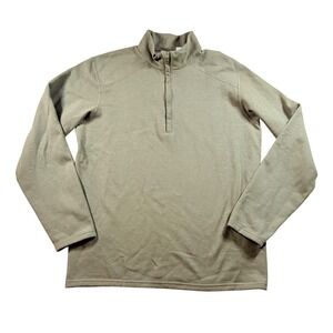 Drifire FR Midweight 1/4 Zip Pullover green Small Flame Resistant USA workwear